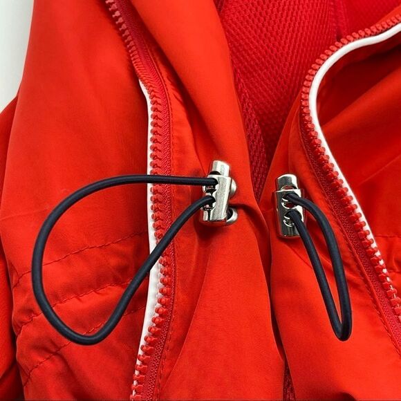 Tommy Hilfiger Rolled Up Hoodie Rain Jacket SMALL - Picture 13 of 16